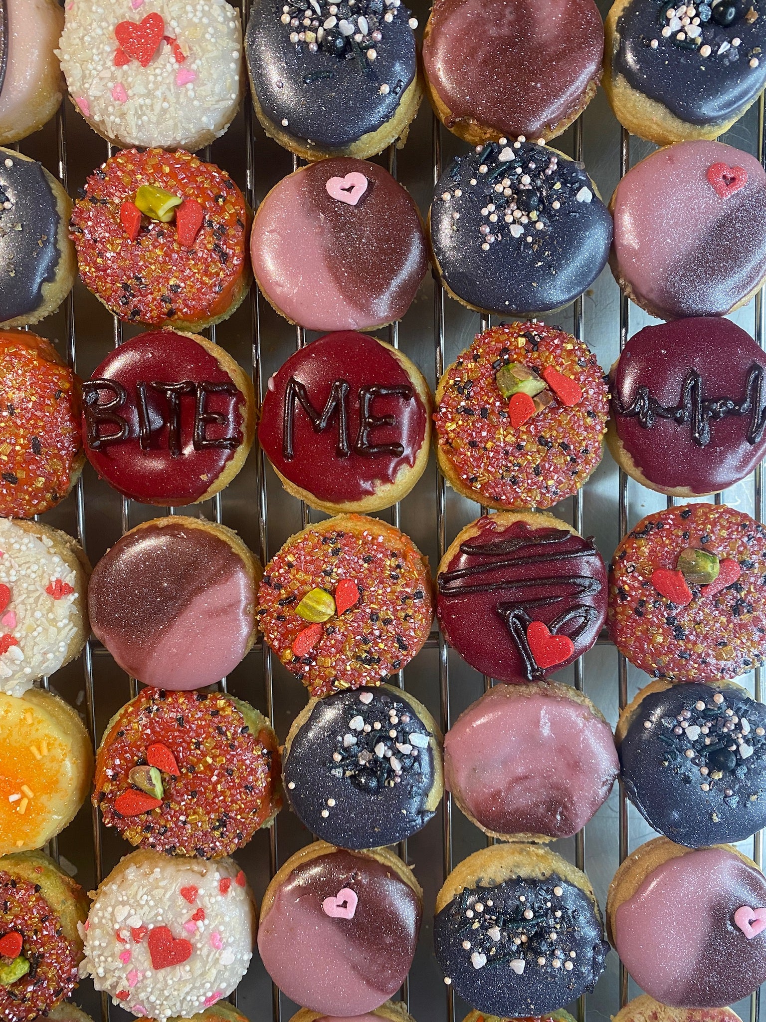 Valentine's Day + Anti-Valentine's Day Mini Donuts Now Available!