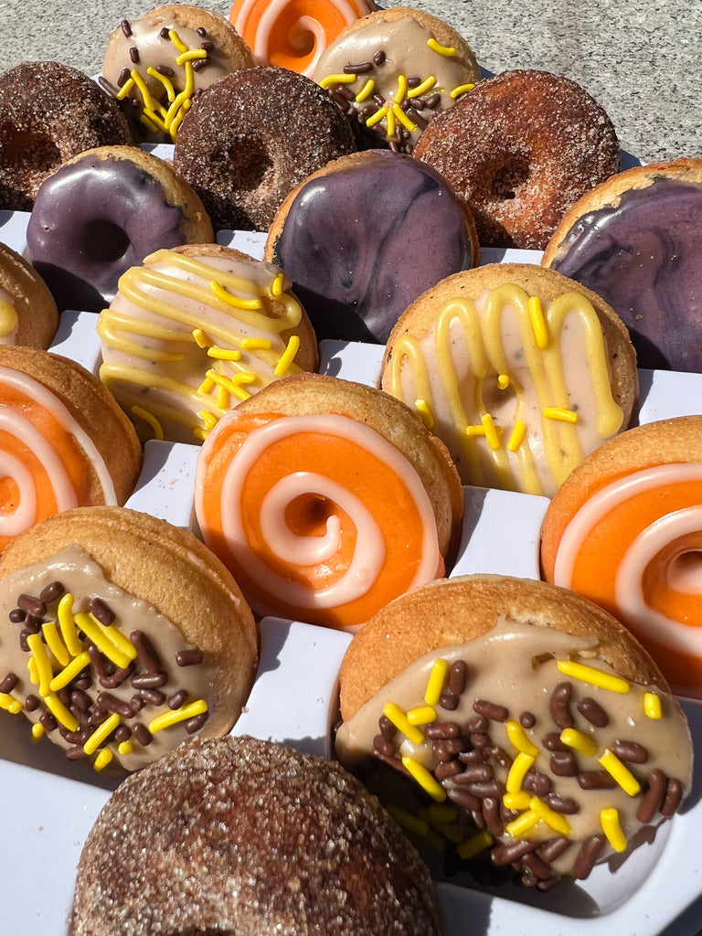 Fall Mini Donuts Now Available for Delivery + Catering